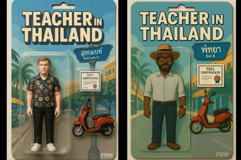 This “Teacher in Thailand” Action Figure Meme Is Next-Level