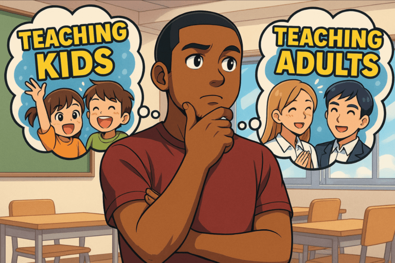 Should You Teach Kids or Adults? Here’s How to Choose (and Get Hired Faster)