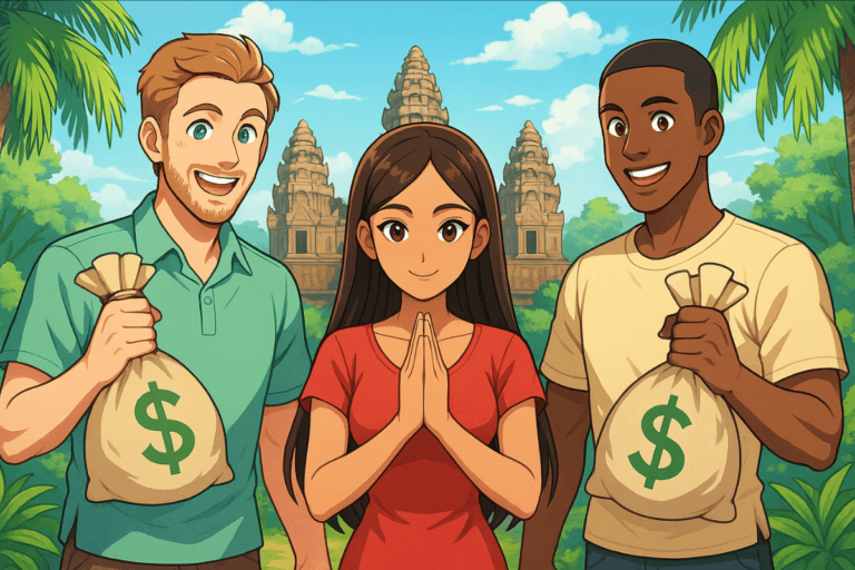 Western Paychecks from Teaching in Cambodia?! 🇰🇭